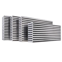 Garrett Air / Air Intercooler CAC - זרימה אנכית (12.00 אינץ' x 4.50 אינץ' x 24.00 אינץ') - 1100 HP