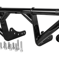 Burly Brand 18-Up M8 Softail Brawler Kit מלפנים ומאחור - שחור