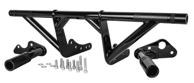 Burly Brand 18-Up M8 Softail Brawler Kit מלפנים ומאחור - שחור