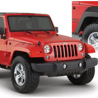Bushwacker 07-18 Jeep Wrangler Pocket Style Flares 2pc - שחור