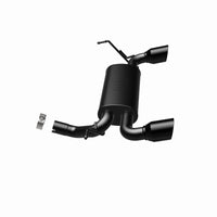 MagnaFlow 07-17 ג'יפ רנגלר JK 3.8/3.6 ל' יציאה אחורית כפולה מפוצלת סרן שחור אגזוז אחורי