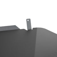 Rugged Ridge Fender Inner Liners Frnt Aluminium Black 18-20 Jeep Wrangler JL