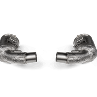 Akrapovic 20-21 Porsche 911 Turbo/Turbo S (992) סט צינורות קישור עם ממיר קטליטי (SS)