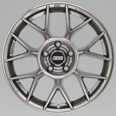 גלגל BBS XR 19x8.5 5x112 ET30 פלטינה מבריק -82 מ"מ PFS/קליפ נדרש