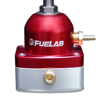 Fuelab 535 EFI Mini FPR 25-90 PSI (2) -6AN In (1) -6AN החזרה - אדום