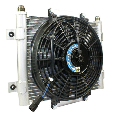 BD Diesel Xtrude Trans Cooler עם מאוורר 5.5 אינץ'