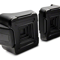 Raxiom 18-22 Jeep Wrangler JL Axial Plateau Plateau פנסי LED אחוריים- בית שחור (עדשה מעושנת)