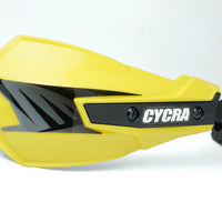 Cycra Vortex Hand Guard/w אוניברסלי U-Clamps - צהוב