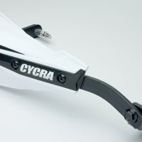 Cycra Vortex Hand Guard/w אוניברסלי U-Clamps - לבן