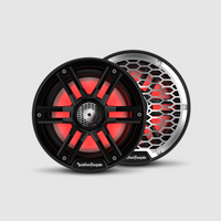 Rockford Fosgate M2 6.5 אינץ'. רמקולים דו-כיווניים של Color Optix Marine (זוג) - שחור