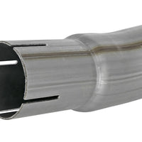 aFe Twisted Steel 2in Steel Steel Loop Delete Down-Pipe 2018+ Jeep Wrangler (JL) V6 3.6L