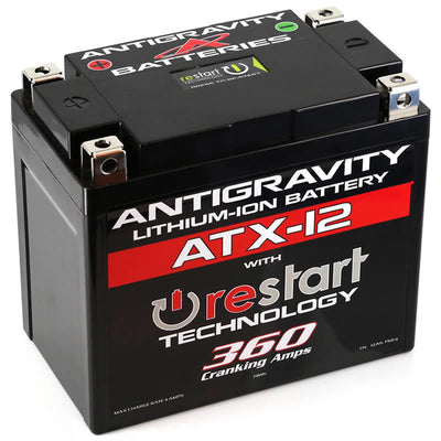 Antigravity YTX12 ליתיום סוללת עם הפעלה מחדש