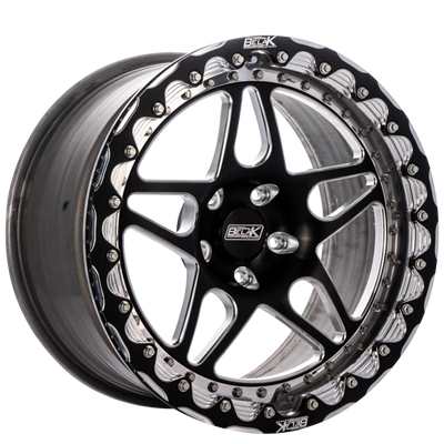 Belak 15x11 GTR Rear Rear (OEM Small Brake Kit Req) / 5x114.3 BP / גלגל מסדרה 3- Beadlock יחיד