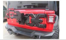 Wrangler JL Tire Carrier （Tire Carrer+License holder)