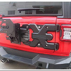 Wrangler JL Tire Carrier （Tire Carrer+License holder)