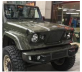 JK Body kits (Hood, Grille, Front And Rear Flare Inner Fender) Material: Fiber Glass