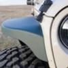 Wrangler Avenger Front Flares Material: Aluminum