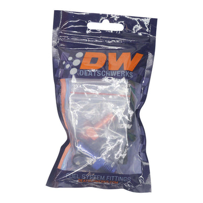 DeatschWerks Universal Venturi Siphon Jet 5/16 אינץ' צינור צינור ל-6AN ORB נקבה - שחור מט אנודייז