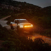 KC HiLiTES SlimLite 8 אינץ'. LED Light Shield (מגן בלבד) - ענבר