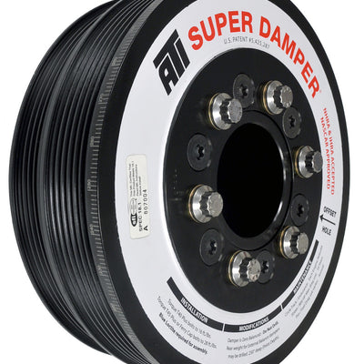 מנחת ATI - 7.425 אינץ' - פלדה LW - 6/4 Grv - LS1/LS2 - גוף F &amp; V - 6 בריח - 3 טבעות