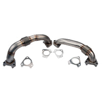 Wehrli 01-04 שברולט 6.6L Duramax LB7 ערכת צינורות אל חלד עם אטמים בודדים - טורבו יחיד