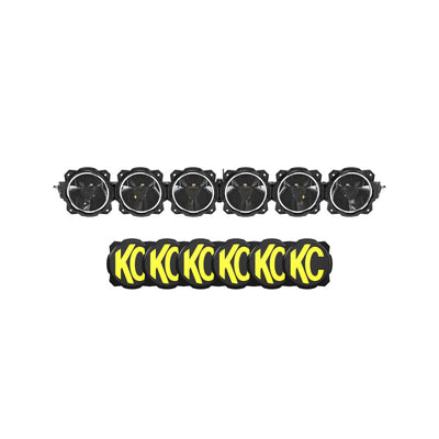 KC HiLiTES Gravity Titan LED Light Bar לפגוש ברונקו - 39 אינץ'. (6-אור)