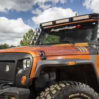 Rugged Ridge 07-18 ג'יפ רנגלר JK Elite Fast Track שמשה קדמית מתלה בר עם מוט צולב