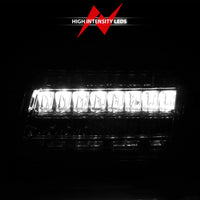 ANZO 2018-2021 ג'יפ רנגלר LED סמני צד בית כרום עדשה שקופה עם אות רציף