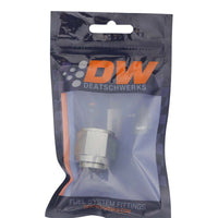 DeatschWerks 10AN מפחית התלקחויות נקבה ל-8AN זכר - טיטניום אנודייז DW