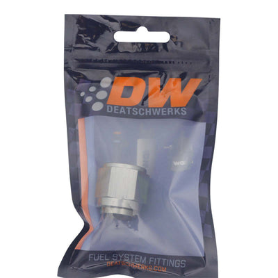 DeatschWerks 10AN מפחית התלקחויות נקבה ל-8AN זכר - טיטניום אנודייז DW