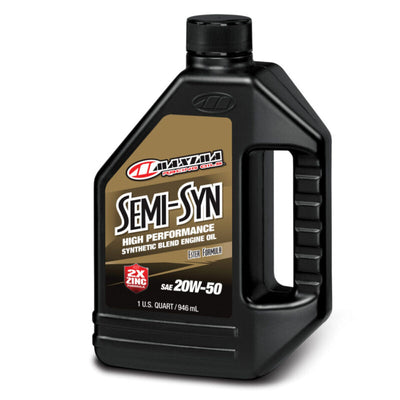 Maxima Performance Auto Semi-Syn 20W-50 Synthetic Blend שמן מנוע - רבע