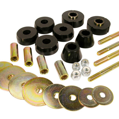 Prothane 63-66 Chevy C10 1/2 Ton 2wd PU גוף מתקן - שחור