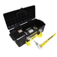 Superwinch 4000 LBS 12V DC 3/16in x 50ft חבל פלדה Winch2Go חבל פלדה