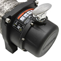 Superwinch 9500 LBS 12V DC 3/8in x 80ft חבל סינתטי Tiger Shark 9500 Winch