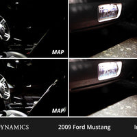 Diode Dynamics 05-09 d Mustang Interior LED Kit מגניב לבן שלב 2
