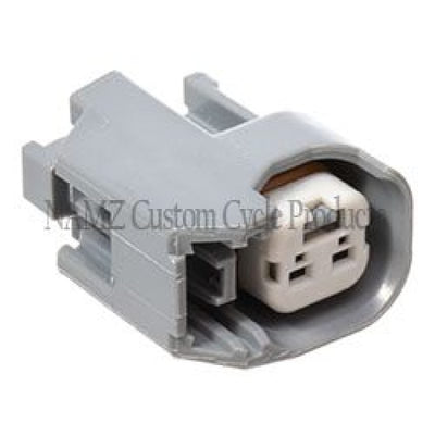 NAMZ 06-17 V-Twin Delphi OEM מחבר מזרק דלק קדמי ואחורי עם טרמינלים + אטמים + מנעול Scndry