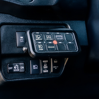 אביזר Cali Raised Vehicle 8 מערכת בקרת מתגים תאורה אחורית כחולה