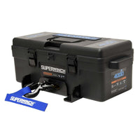 Superwinch 4000 LBS 12V DC 3/16in x 50ft חבל פלדה Winch2Go חבל פלדה