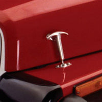 השתוללות 1945-1949 Jeep CJ2A Hood Catch Kit - אל חלד