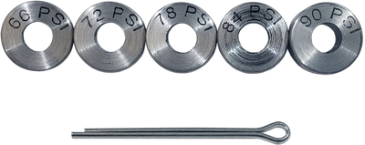 Boundary 89-05 Ford/Mazda BP (כל הסוגים) I4 Shim Kit (7/14/21/28/35 PSI) עם פין שמירה