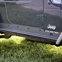 Rugged Ridge Heavy Duty Side Rocker Guards 04-06 ג'יפ רנגלר LJ