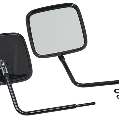 Kentrol 76-18 JEEP CJ/Wrangler YJ/TJ/JK זוג מראות אחוריות - מעיל אבקה שחור