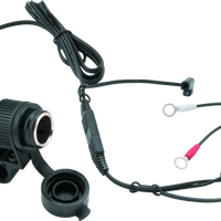 מתאם חשמל BikeMaster 12V עם תושבת