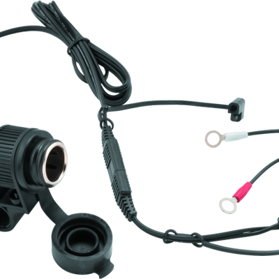 מתאם חשמל BikeMaster 12V עם תושבת