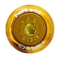 ערכת כביסה של פגוש NRG עם מסמרות בורג M8 בהתאמה לצבע לפלסטיק (רוז זהב) - סט של 8