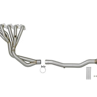 aFe Twisted Steel Long Tube Header/Connect Pipes Street Series 01-16 Nissan Patrol (Y61) V8 4.8L