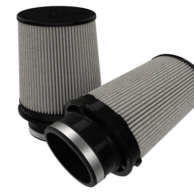 aFe Black Series Replacement Filter with Pro DRY S Media 4.5x3IN Fx6x5IN Bx5x3-.75 Tx7IN H - (זוג)