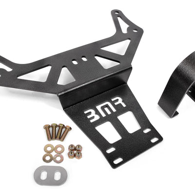 BMR 15-18 Dodge Challenger (Auto Trans) Hellcat/Demon Driveshaft Loop - Black Hammertone