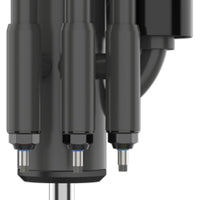 Fox 3.5 Factory Race 3/4in Shaft 5-Tube External Bypass 18in Piggyback Shock - שמאל