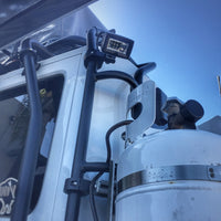 KC HiLiTES C-Series C2 LED 2 אינץ'. אזור גיבוי Flood Light 20w (סינגל) - שחור